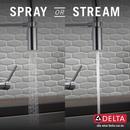 Delta Faucet Arctic Stainless Single Handle Pull Down Kitchen Faucet 