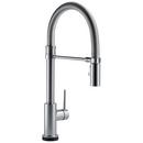 Single Handle Pull Down Kitchen Faucet with Touch Activation in Arctic Stainless