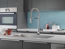 Delta Faucet Chrome Single Handle Pull Down Touch Activated Kitchen Faucet 