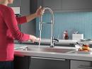 Delta Faucet Chrome Single Handle Pull Down Touch Activated Kitchen Faucet 