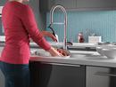 Delta Faucet Chrome Single Handle Pull Down Touch Activated Kitchen Faucet 
