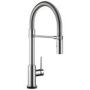Delta Faucet Chrome Single Handle Pull Down Touch Activated Kitchen Faucet 