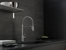 Delta Faucet Chrome Single Handle Pull Down Touch Activated Kitchen Faucet 
