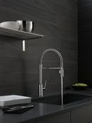 Delta Faucet Chrome Single Handle Pull Down Kitchen Faucet 