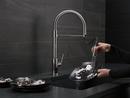 Delta Faucet Chrome Single Handle Pull Down Kitchen Faucet 