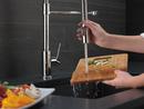 Delta Faucet Chrome Single Handle Pull Down Kitchen Faucet 