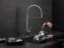 Delta Faucet Chrome Single Handle Pull Down Kitchen Faucet 