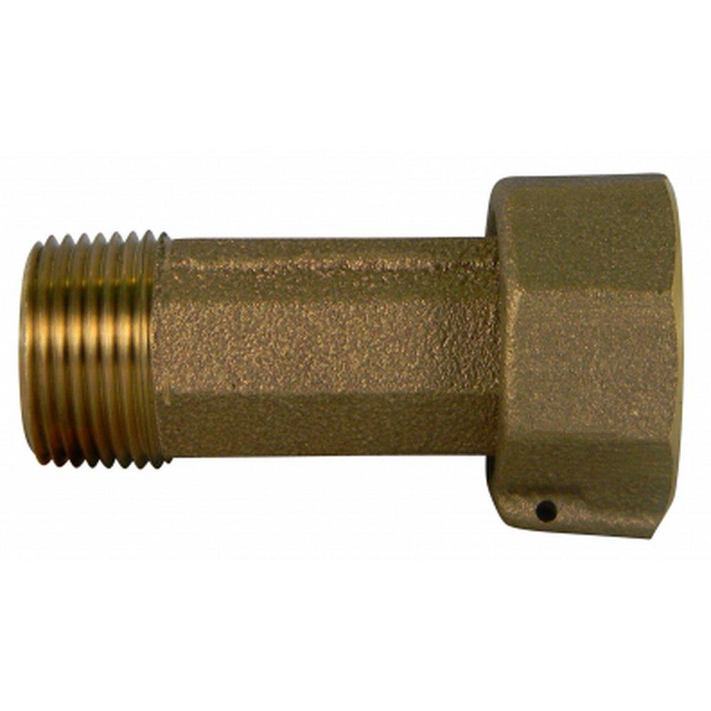 A.Y. McDonald Meter Straight Water Service Brass Coupling 