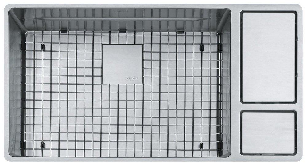 Franke Stainless Steel 28-1/8 x 18-7/8 in. No Hole Single Bowl Undermount Kitchen Sink 