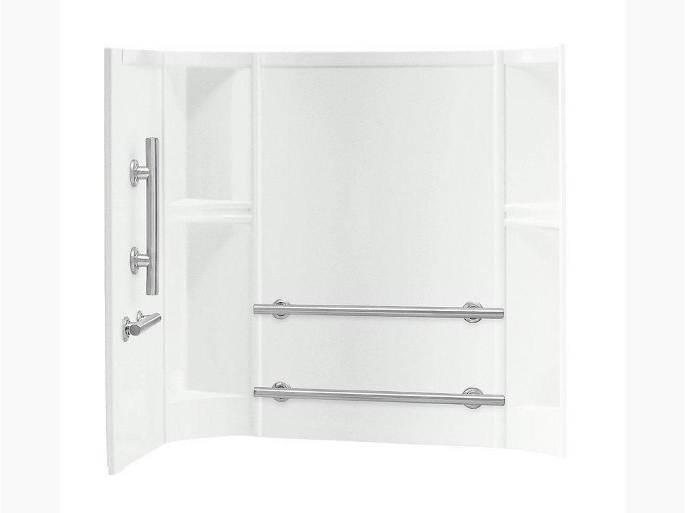 Sterling Smooth Bath or Shower Grab Bar Kit 