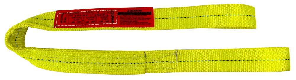 Lift-All&reg; Yellow 12800 lb Plastic Web Sling 