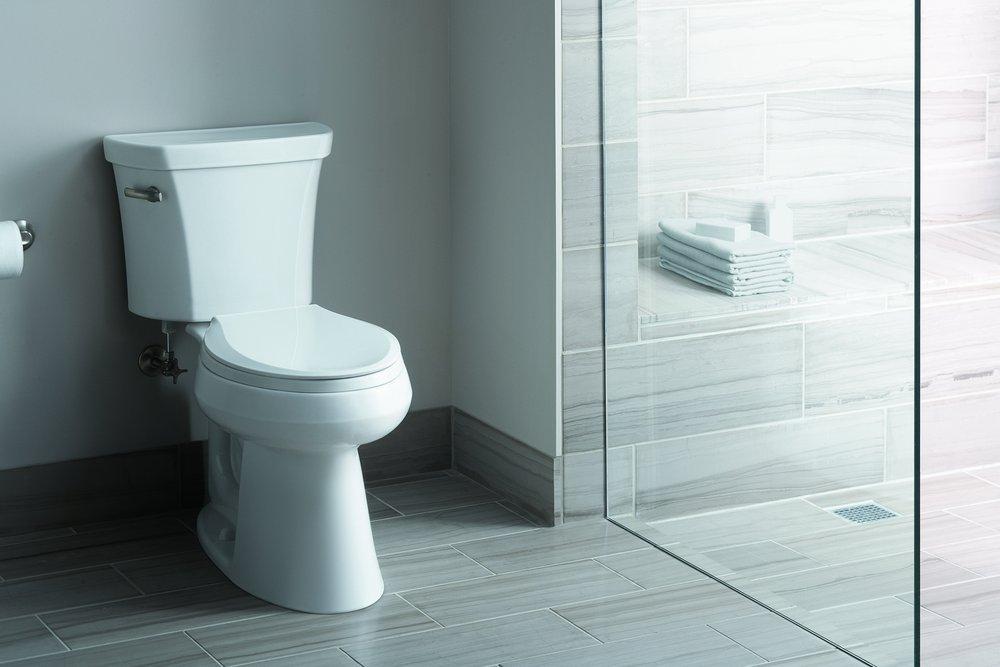 KOHLER White 1 gpf Two Piece Toilet Tank 