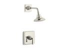 2.5 gpm Shower Valve Trim with Showerhead and Single Lever Handle in Vibrant Polished Nickel