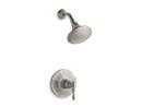 KOHLER Vibrant&reg; Brushed Nickel Single Handle Single Function Shower Faucet (Trim Only) 