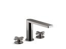 KOHLER Titanium Two Handle Roman Tub Faucet 