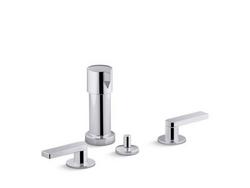 Vertical Bidet Faucet in Polished Chrome