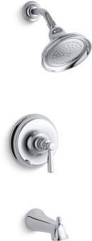 KOHLER Polished Chrome Single Handle Single Function Bathtub & Shower Faucet (Trim Only) 