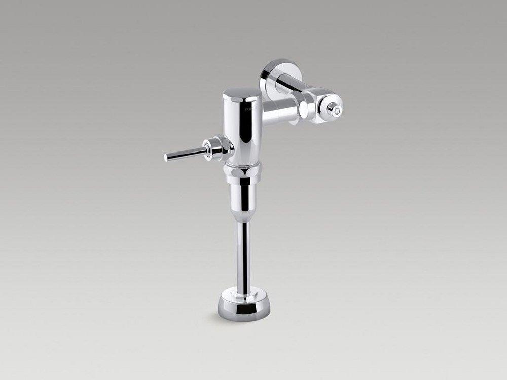 KOHLER Polished Chrome K76317-CP 0.125 GPH MANU WASH DWN URN FV 