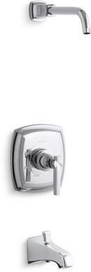 KOHLER Polished Chrome Single Handle Bathtub & Shower Faucet (Trim Only) 