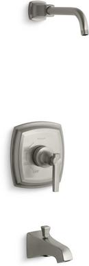 KOHLER Vibrant&reg; Brushed Nickel Single Handle Bathtub & Shower Faucet (Trim Only) 