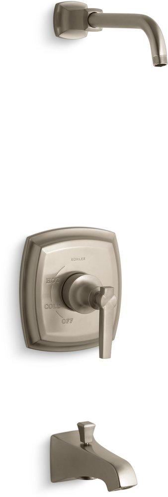 KOHLER Vibrant&reg; Brushed Bronze Single Handle Bathtub & Shower Faucet (Trim Only) 