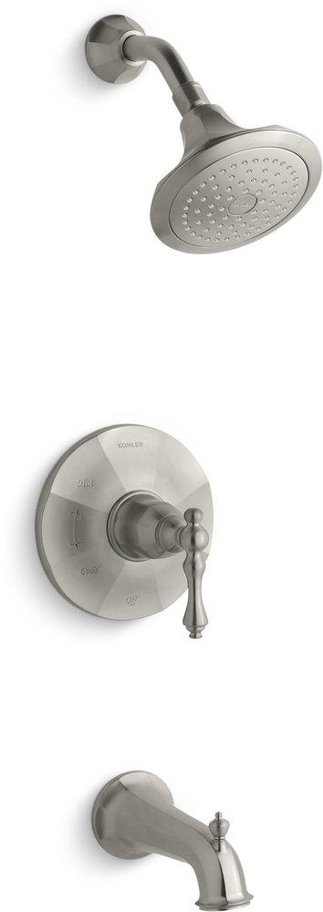 KOHLER Vibrant&reg; Brushed Nickel Single Handle Single Function Bathtub & Shower Faucet (Trim Only) 