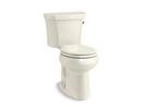 1.28 gpf Round Two Piece Toilet in Biscuit