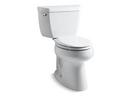 30-3/8 in. 1 gpf Elongated Toilet with Left Hand Trip Lever and Tank Cover Lock in White