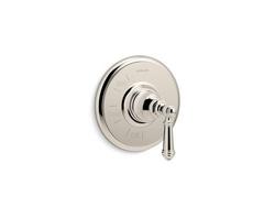 Single Handle Pressure Balancing Valve Trim in Vibrant® Polished Nickel
