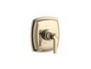Single Handle Pressure Balancing Valve Trim in Vibrant® French Gold