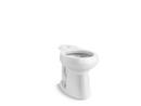 Round Toilet Bowl in White