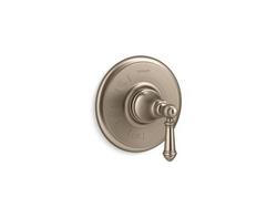 Single Handle Pressure Balancing Valve Trim in Vibrant&reg; Brushed Bronze
