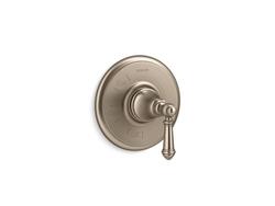 Single Handle Pressure Balancing Valve Trim in Vibrant&reg; Brushed Bronze