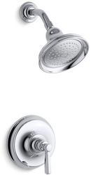 KOHLER Polished Chrome Single Handle Single Function Shower Faucet (Trim Only) 