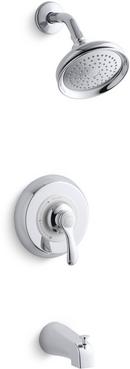 KOHLER Polished Chrome Single Handle Single Function Bathtub & Shower Faucet (Trim Only) 