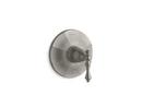 KOHLER Vibrant&reg; Brushed Nickel Pressure Balancing Valve Trim with Single Lever Handle 