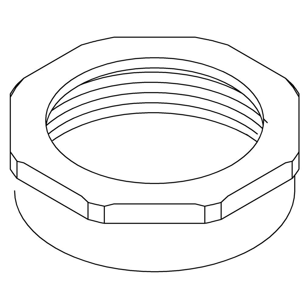 KOHLER Chrome Spud Nut in Chrome 