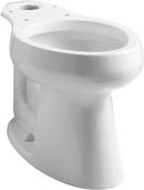 Elongated Toilet Bowl in White