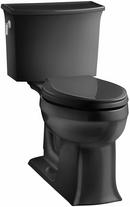 1 gpf Elongated Floor Mount Two Piece Toilet Black Black™