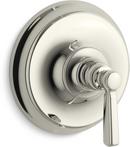 KOHLER Vibrant&reg; Polished Nickel Pressure Balancing Valve Trim with Single Lever Handle 