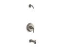 Single Handle Bathtub & Shower Faucet in Vibrant® Brushed Nickel Trim Only