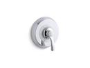 KOHLER Polished Chrome Pressure Balancing Valve Trim with Single Lever Handle 