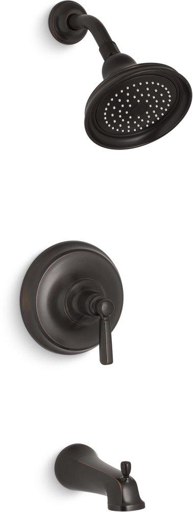 KOHLER Oil Rubbed Bronze Single Handle Single Function Bathtub & Shower Faucet (Trim Only) 
