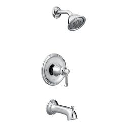 One Handle Single Function Bathtub & Shower Faucet in Polished Chrome (Trim Only)