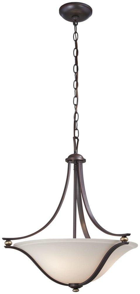 Minka Lavery Lathan Bronze&trade; 3-Light Medium E-26 Base Pendant 