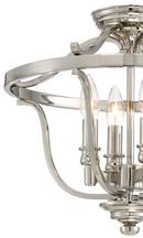 Minka Lavery Polished Nickel 14-1/4 in. 4-Light Semi-Flushmount Ceiling Fixture 