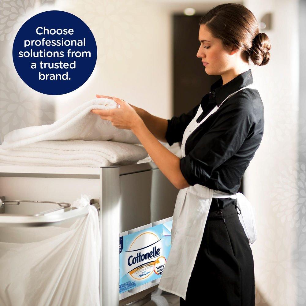 Cottonelle&reg; White Professional Standard Roll Tissue Paper 