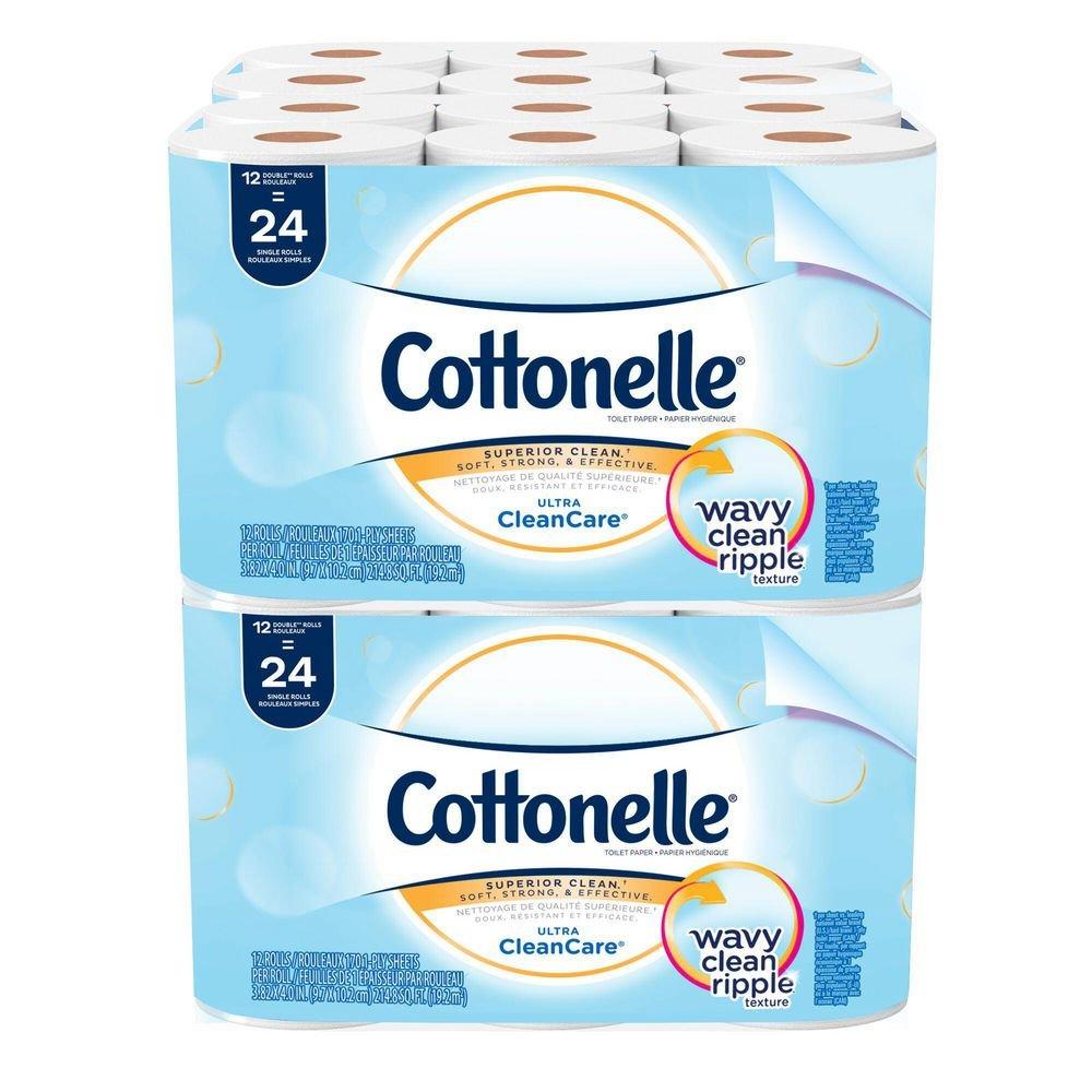 Cottonelle&reg; White Professional Standard Roll Tissue Paper 