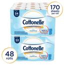 Cottonelle&reg; White Professional Standard Roll Tissue Paper 