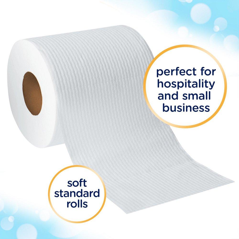Cottonelle&reg; White Ultra Soft Standard Roll Bathroom Tissue 